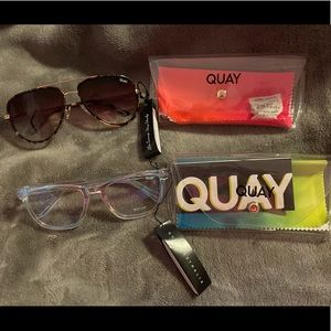 Quay Australia All In Sunglasses Free Blue Light